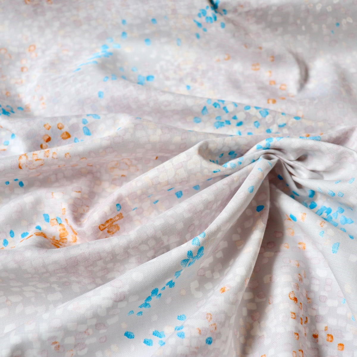 Nani Iro Water Fall Cotton Silk — Morning Glow, Evening Glow