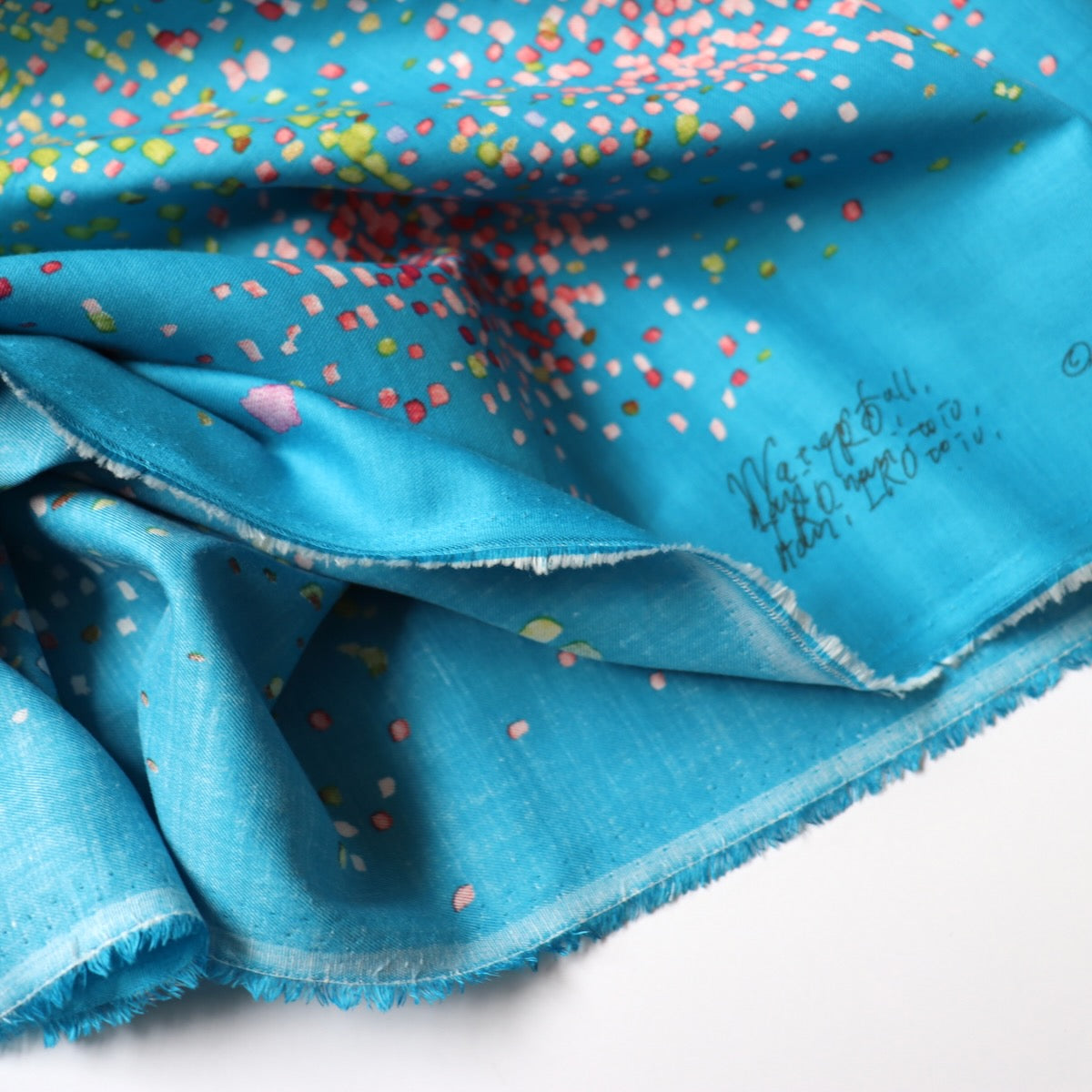 Nani Iro Water Fall Cotton Silk — Song of Paradise