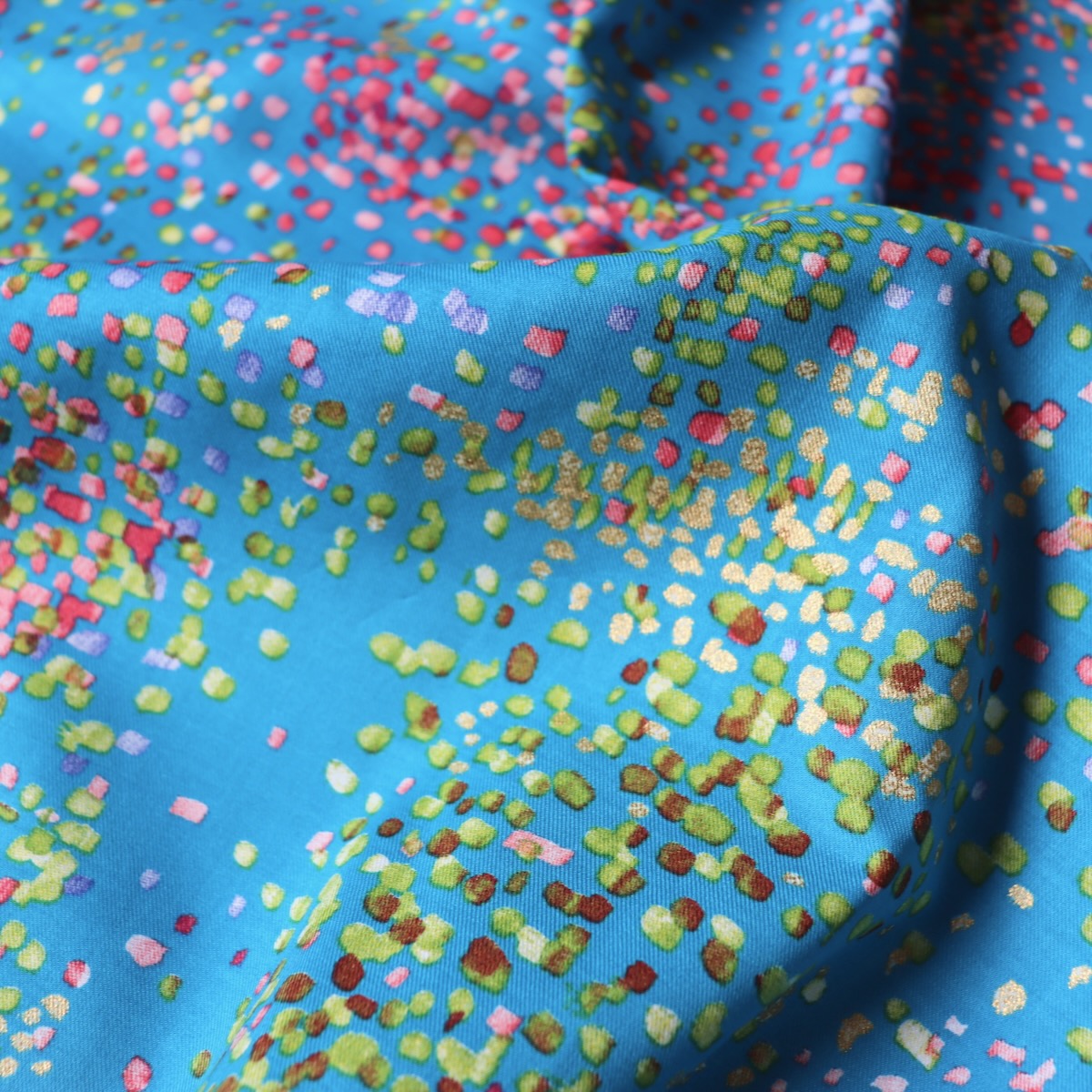 Nani Iro Water Fall Cotton Silk — Song of Paradise
