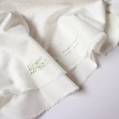 Nani Iro Water Fall Cotton Silk — Sunlit Purity