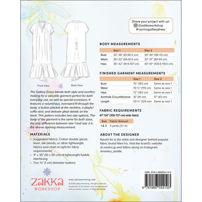 Nani Iro Gallery Dress