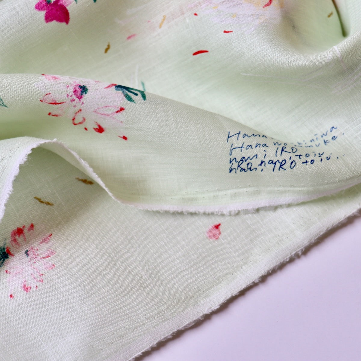 Nani Iro Hana no Toki Niwa Linen — Clarity