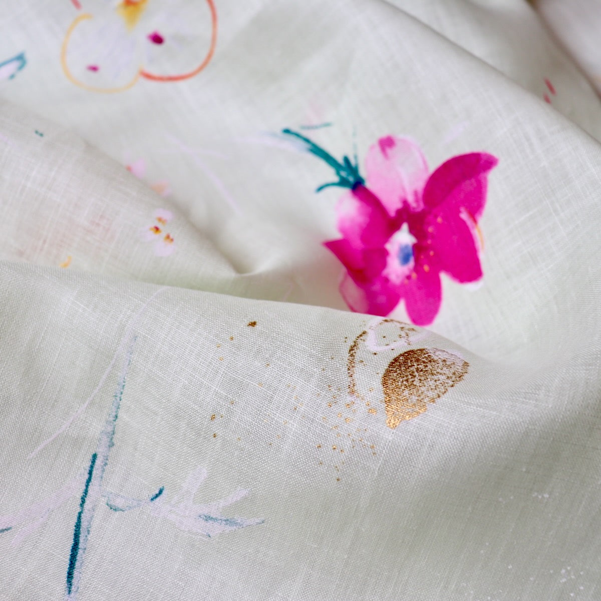 Nani Iro Hana no Toki Niwa Linen — Clarity