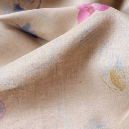Nani Iro Hana no Toki Niwa Linen — Sublimation