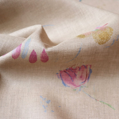 Nani Iro Hana no Toki Niwa Linen — Sublimation