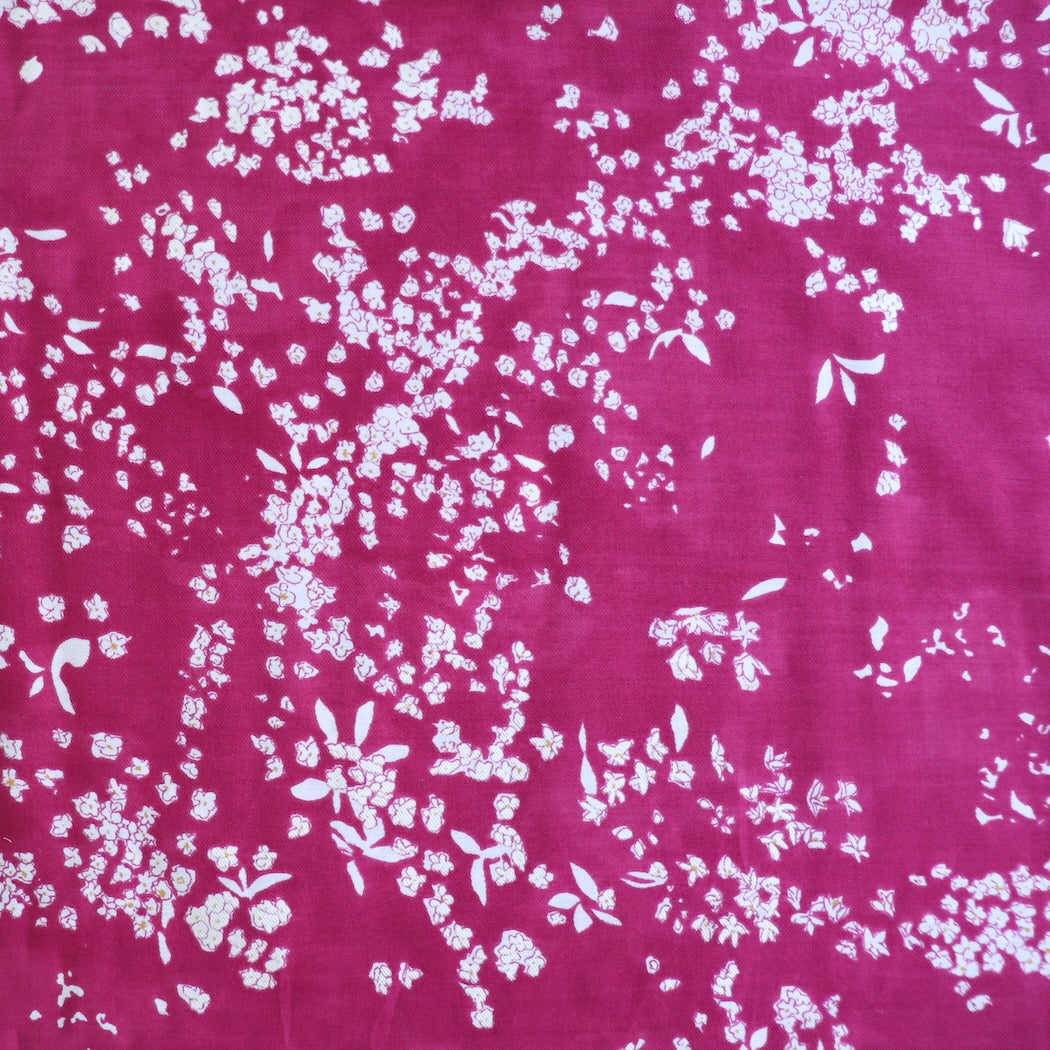 Lei Nani Silk Cotton Lawn A Kokka Fabric Japan