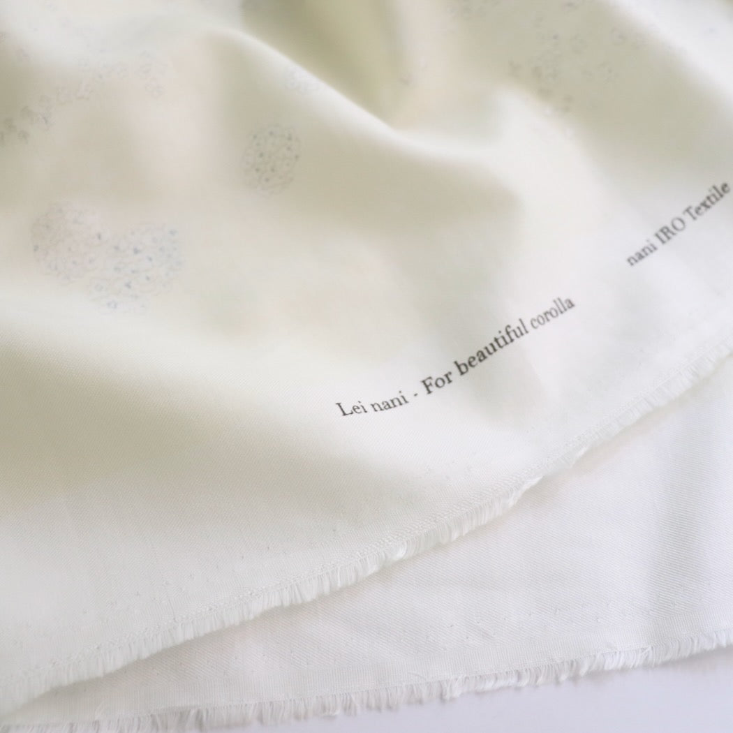Lei Nani Silk Cotton Lawn D Kokka Fabric Japan
