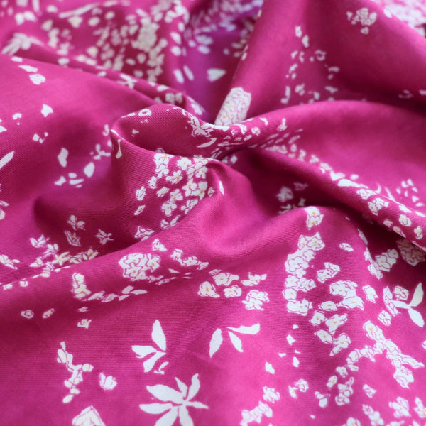 Lei Nani Silk Cotton Lawn A Kokka Fabric Japan
