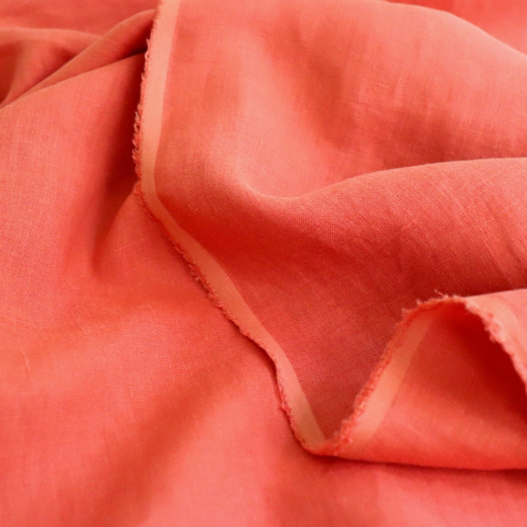 Nani Iro Naomi Ito Linen Colors Cinnamon Kokka Fabric Japan