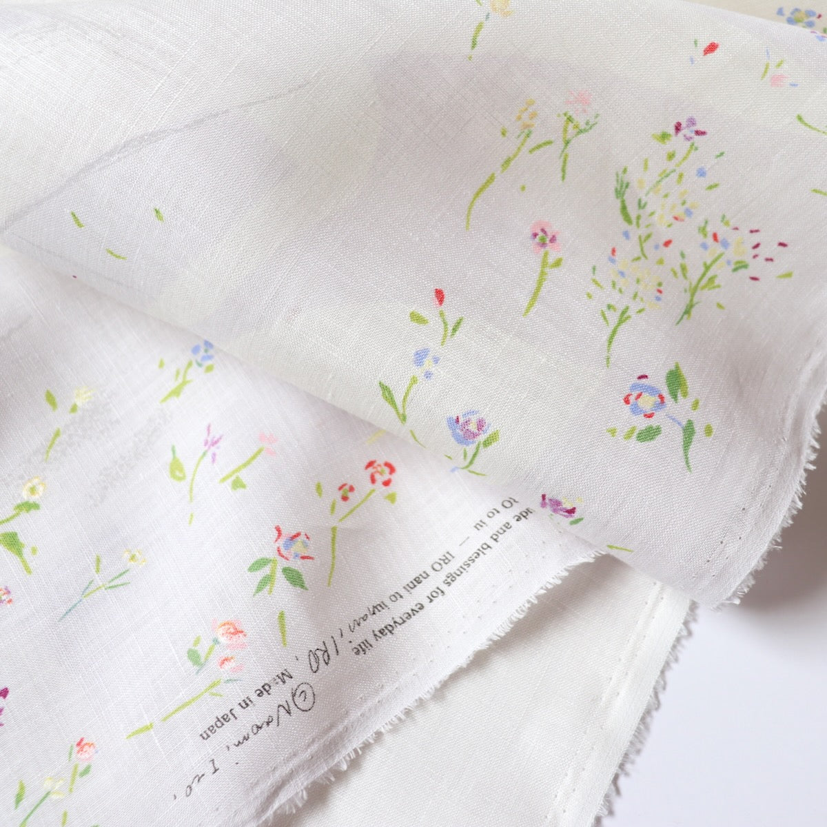 Nani Iro Sanga Linen — Deep Breath
