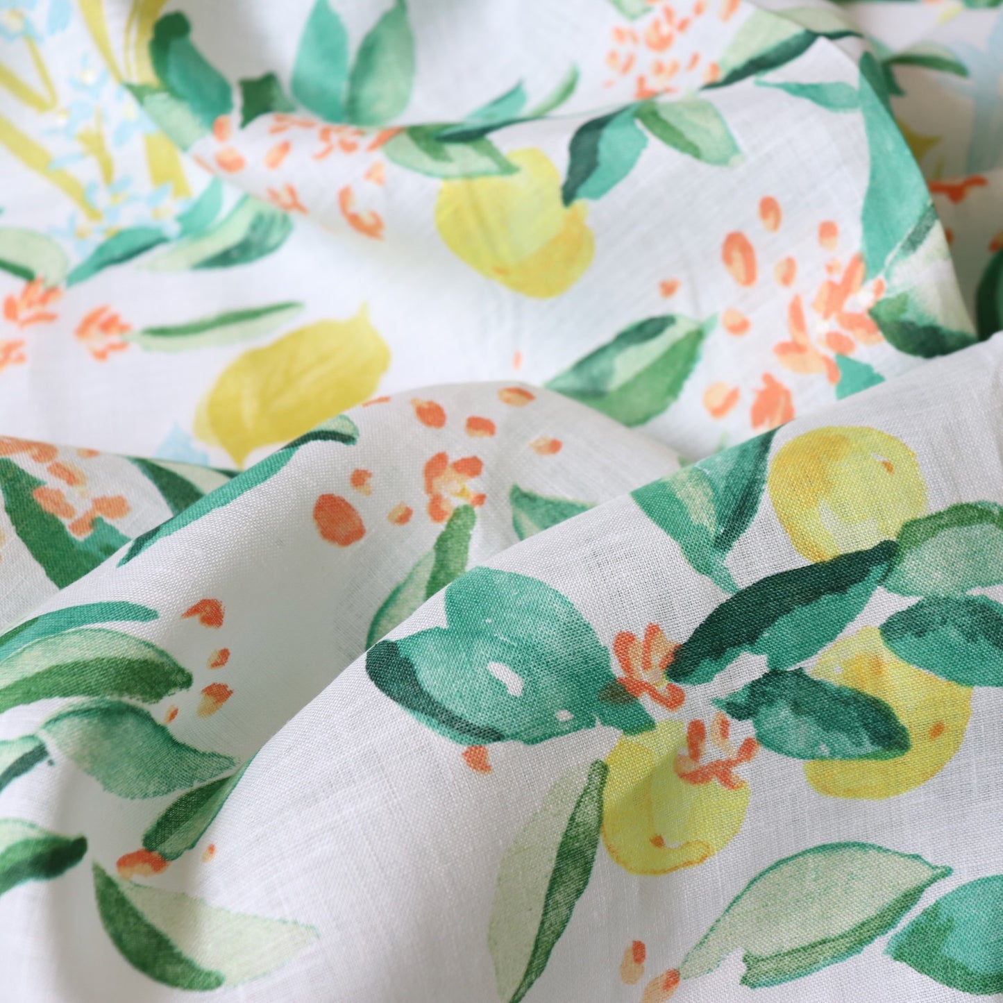 Nani Iro Margo Linen — Lemon A