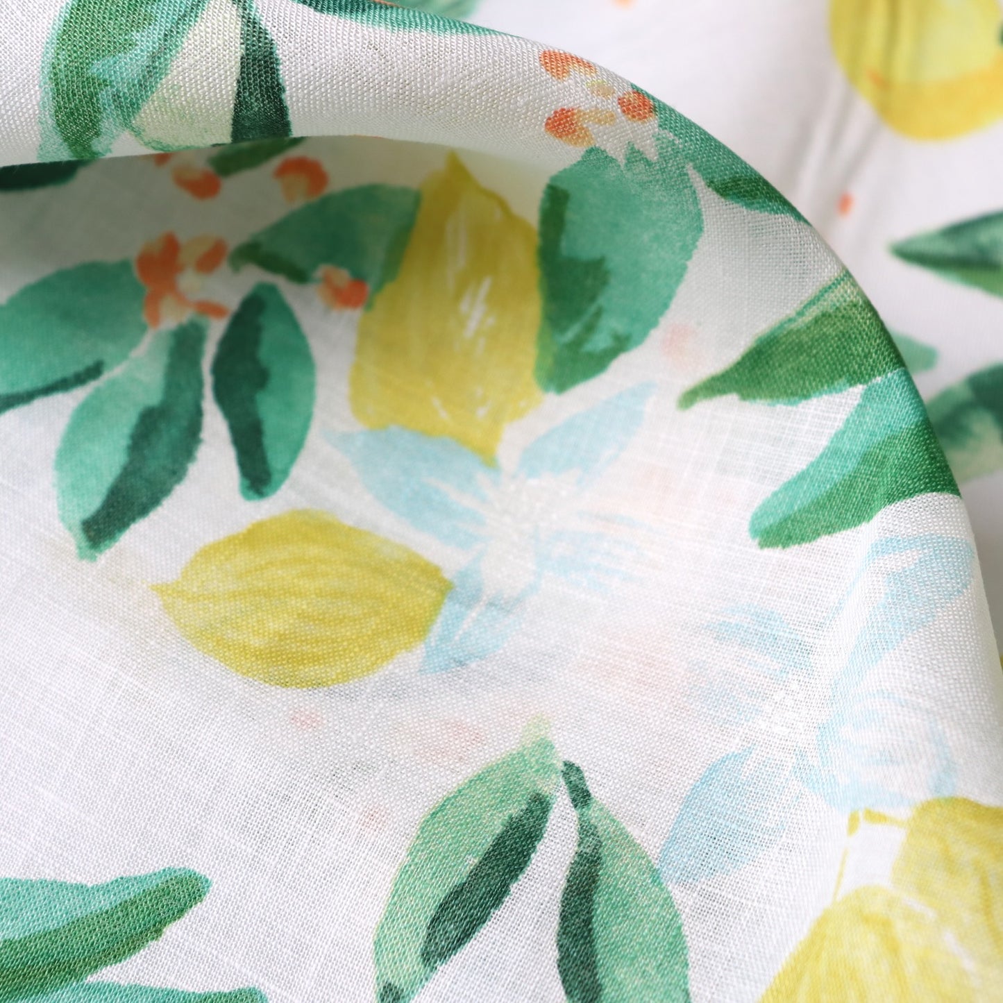 Nani Iro Margo Linen — Lemon A