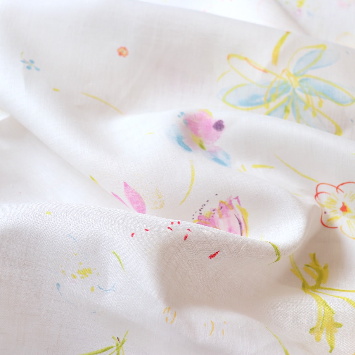 Nani Iro Hana no Toki Niwa Linen — Morning