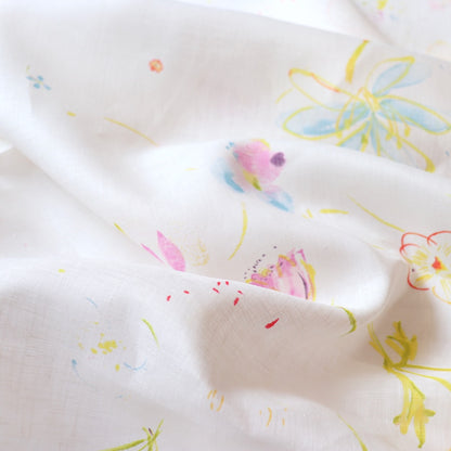 Nani Iro Hana no Toki Niwa Linen — Morning