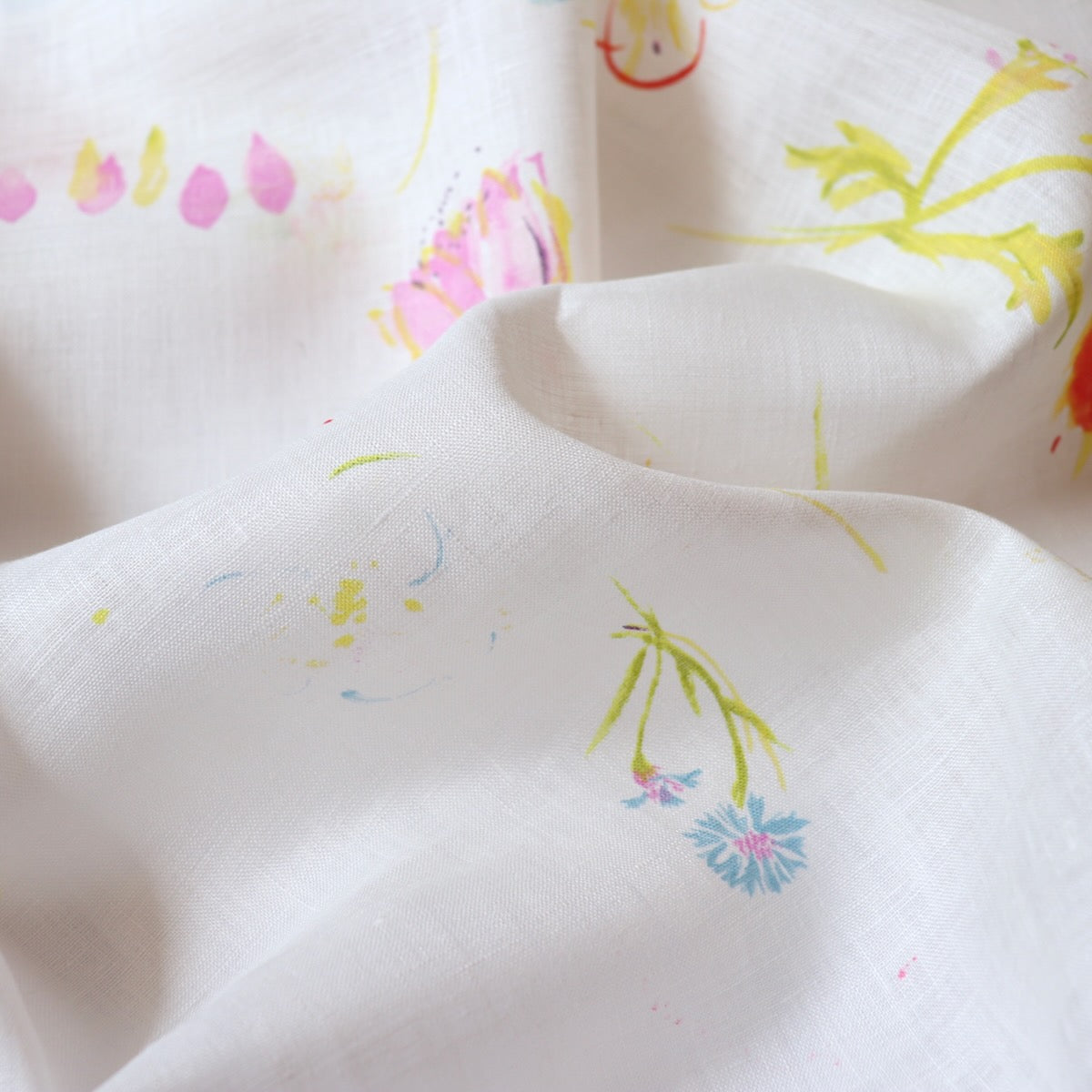 Nani Iro Hana no Toki Niwa Linen — Morning