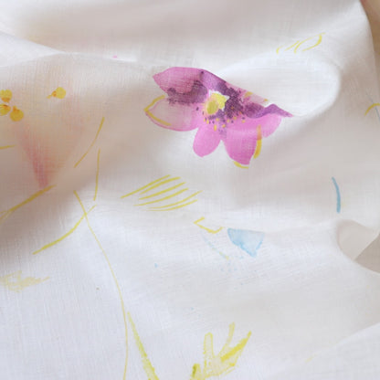 Nani Iro Hana no Toki Niwa Linen — Morning