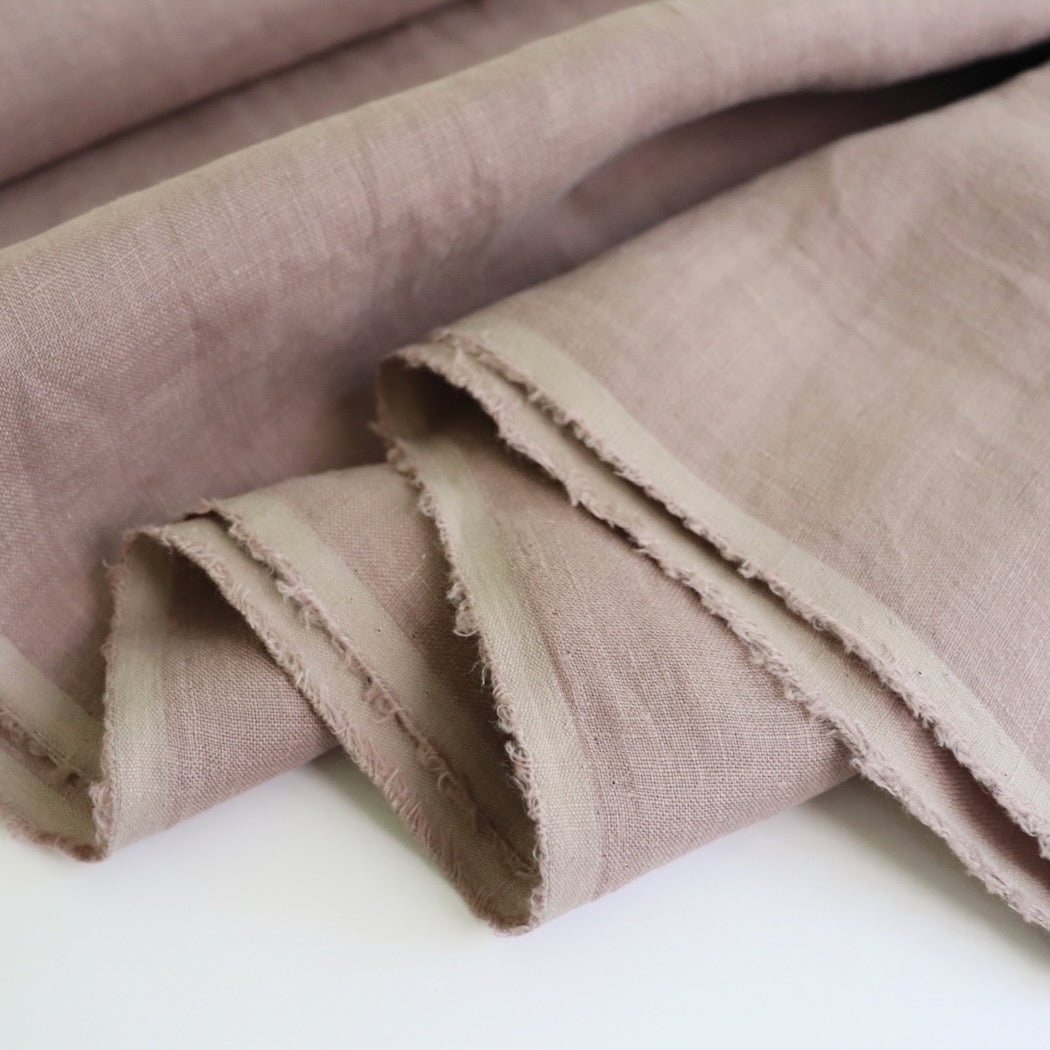 Nani Iro Naomi Ito Linen Colors Taupe Kokka Fabric Japan
