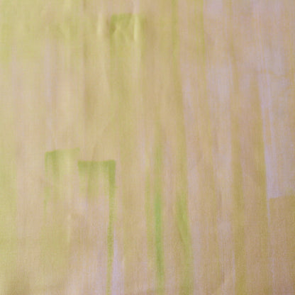 Nani Iro Touch A Chord Cotton Silk Fabric D made in Japan Kokka yellow and green painterly print