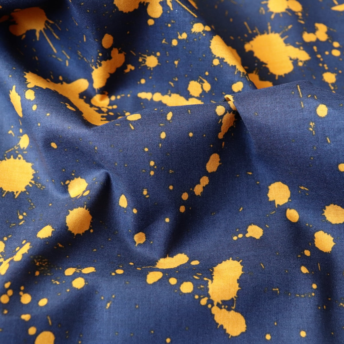 The Ink Spots Japanese Cotton Lawn — Navy