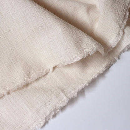 organic cotton fabric by the yard light beige