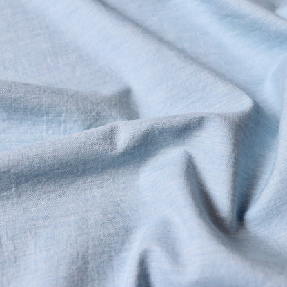 Organic Cotton Oxford — Light Blue