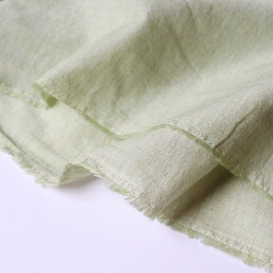 Organic Cotton Chambray — Celery