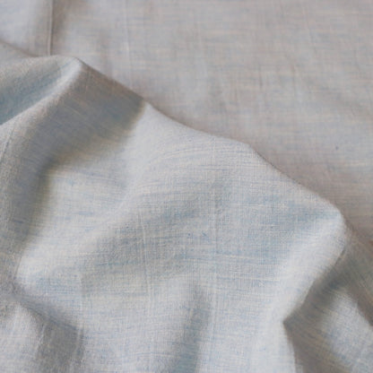 organic cotton fabric by the yard light blue