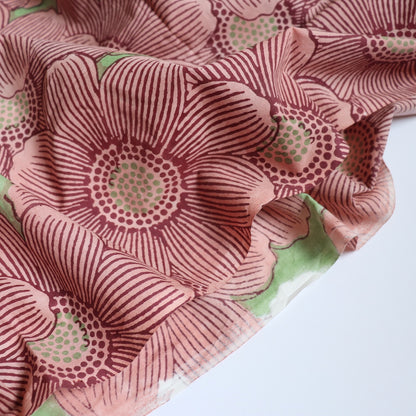 The Really Big Floral Block Print Cotton