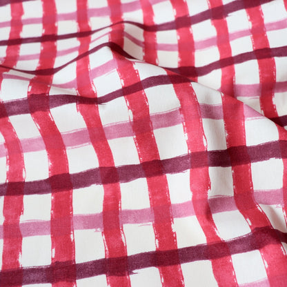 Picnic Check Recycled Cotton Canvas
