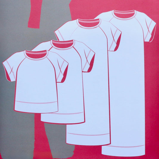 pattern fantastique aeolian tee sewing pattern 