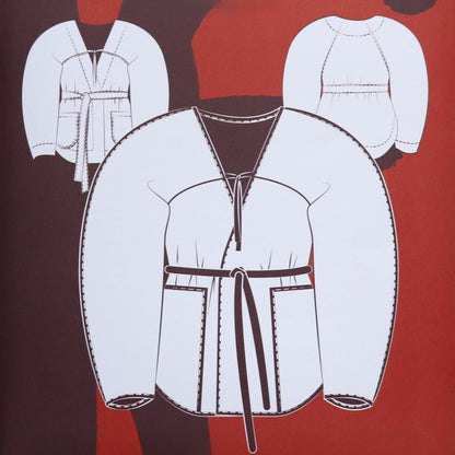 pattern fantastique august jacket sewing pattern 