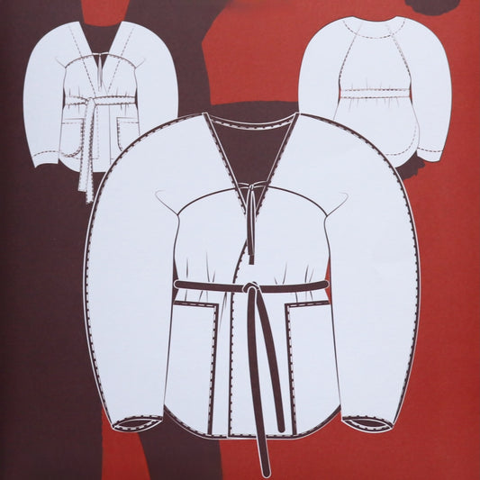 pattern fantastique august jacket sewing pattern 