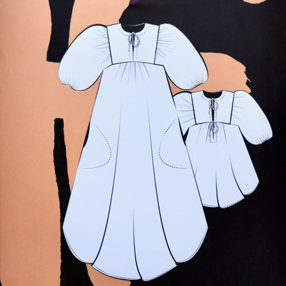 pattern fantastique vali dress or top sewing pattern