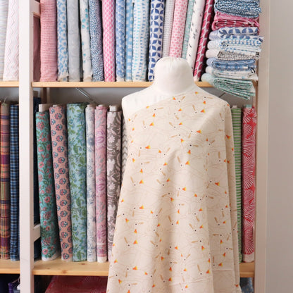 Penguins Linen Cotton