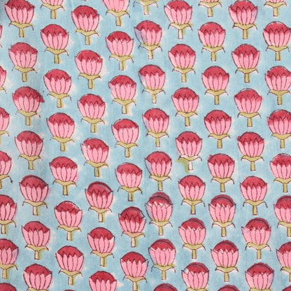 small floral print Indian cotton for sewing and quilting