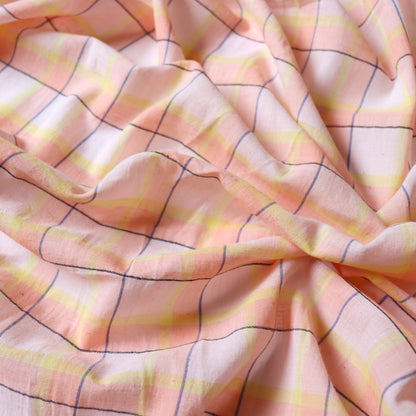 Candy Floss Handloom Cotton Check