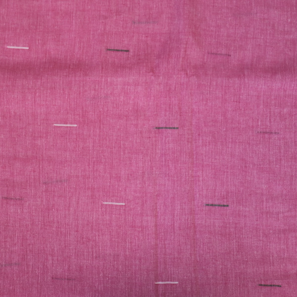 pink jamdani cotton handloom fabric for dressmaking