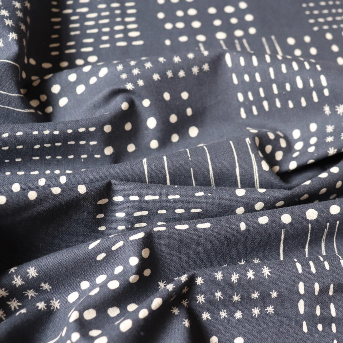 Pencilled In Cotton Linen Canvas