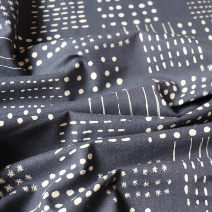 Pencilled In Cotton Linen Canvas
