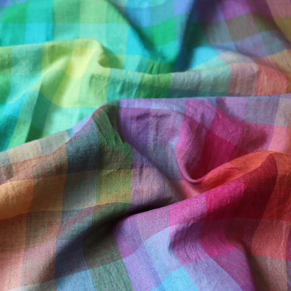 Prismatic Check Handloom Cotton