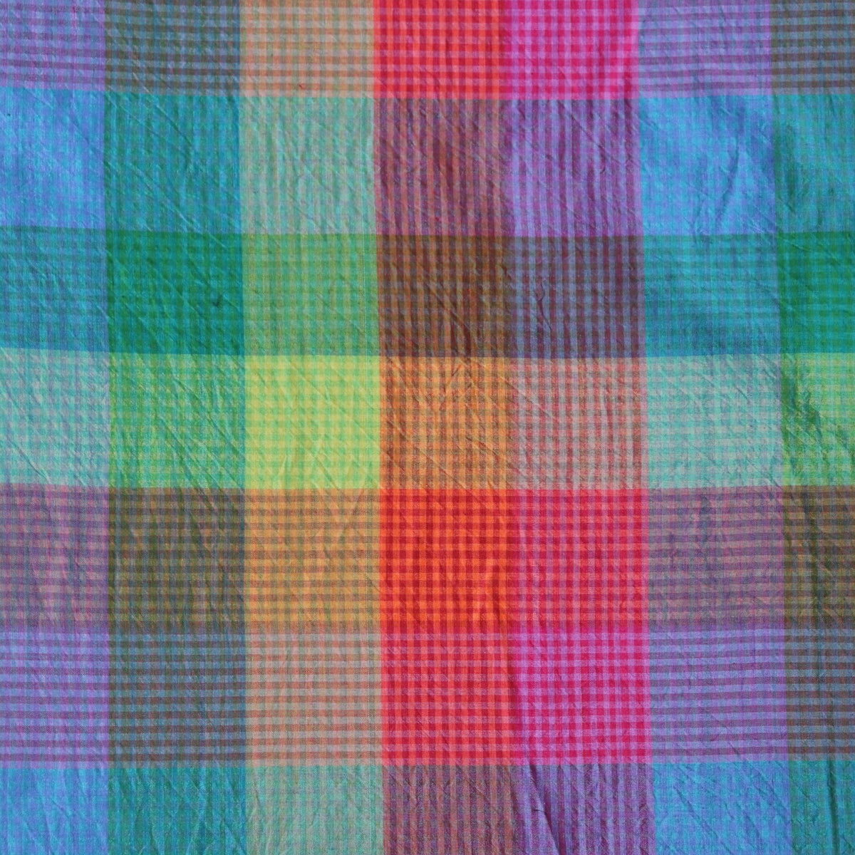 Interlaced Rainbow Handloom Cotton