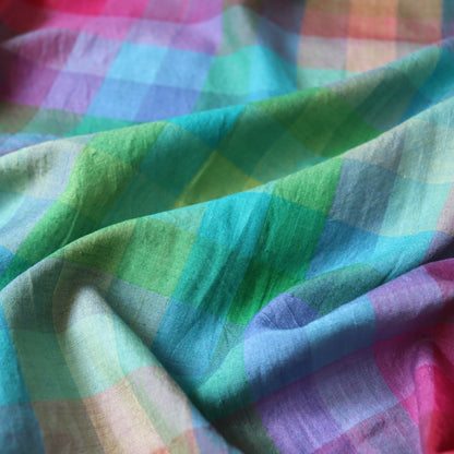 Prismatic Check Handloom Cotton