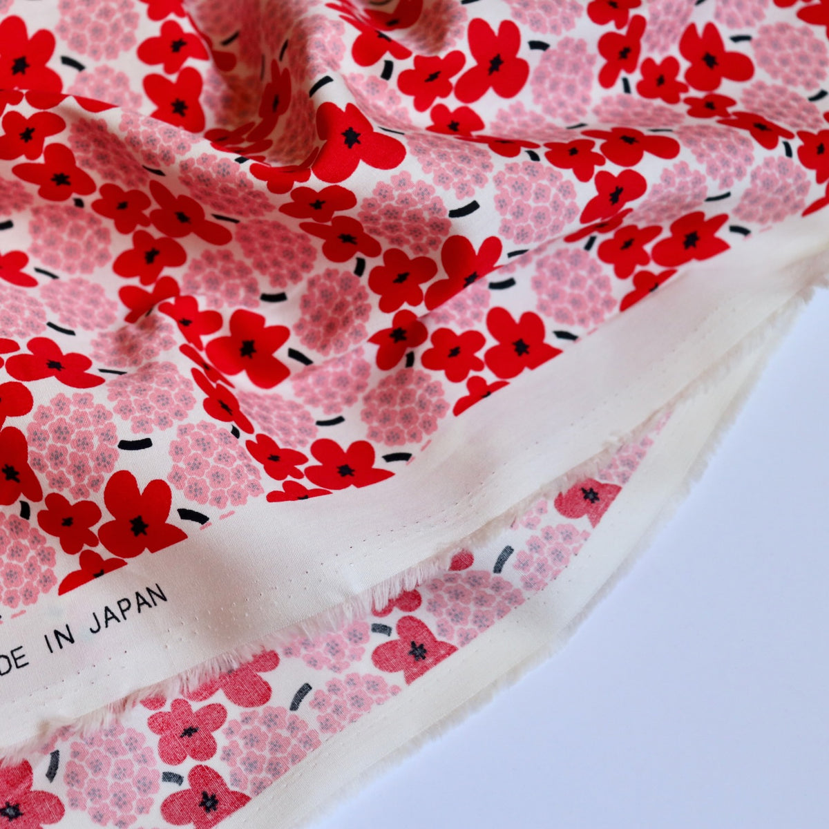Mini Bouquet Japanese Cotton — Red