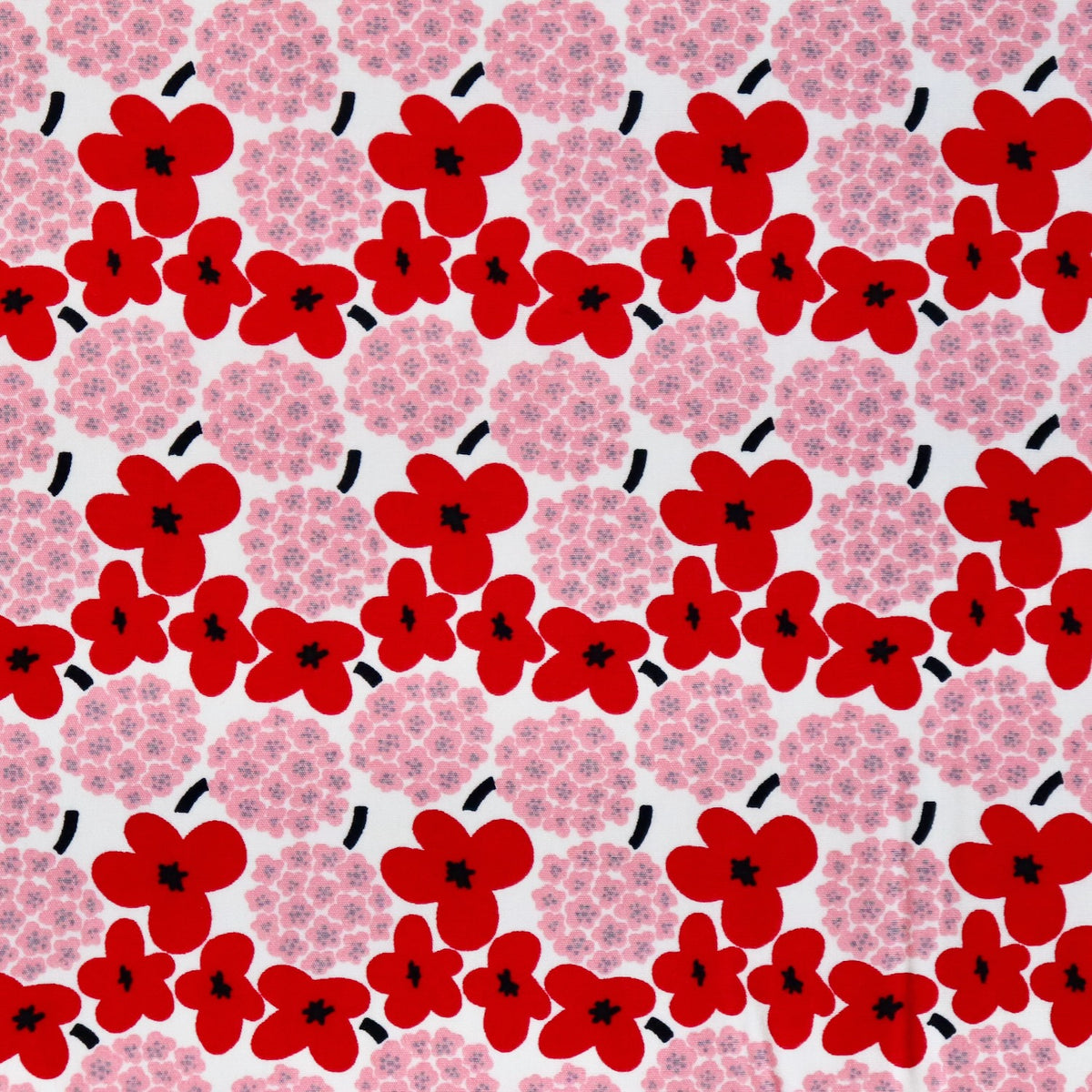 Mini Bouquet Japanese Cotton — Red