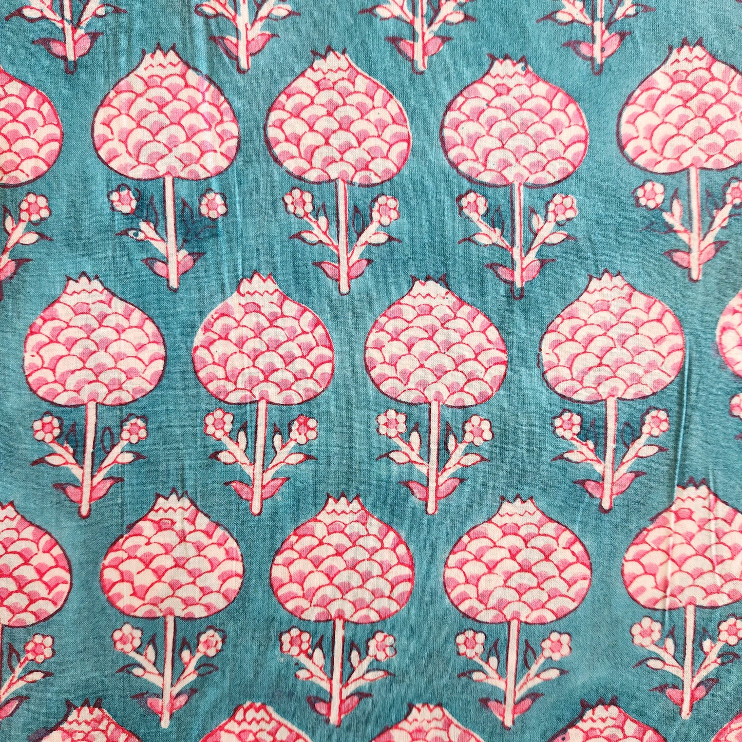 Block Print Fat Quarter Bundle — Turquoise