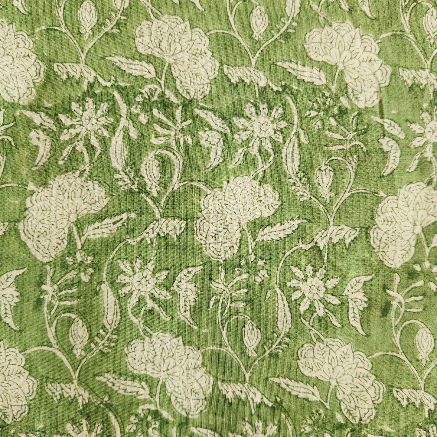 Block Print Fat Quarter Bundle — Chartreuse