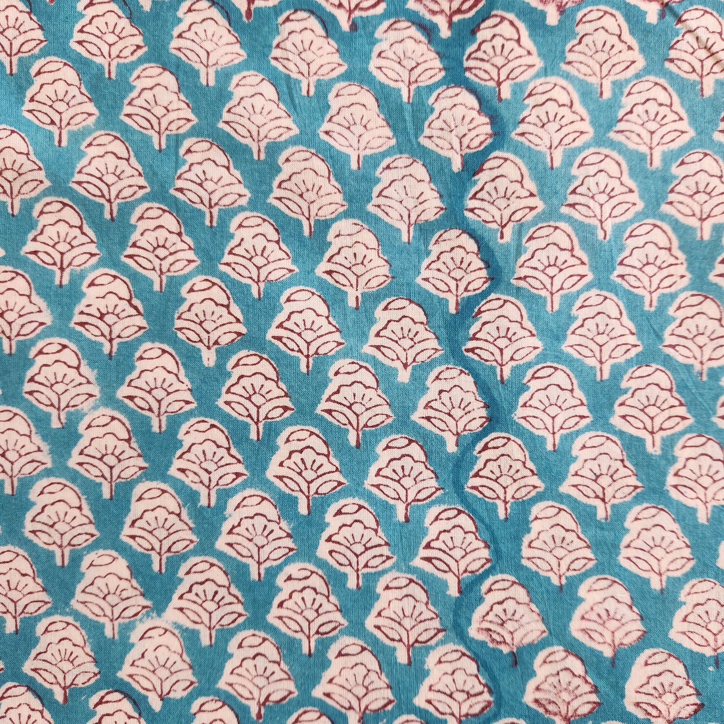 Block Print Fat Quarter Bundle — Turquoise