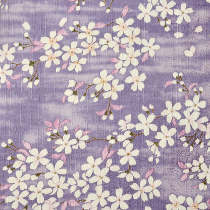 Sakura Cotton Dobby — Lavender