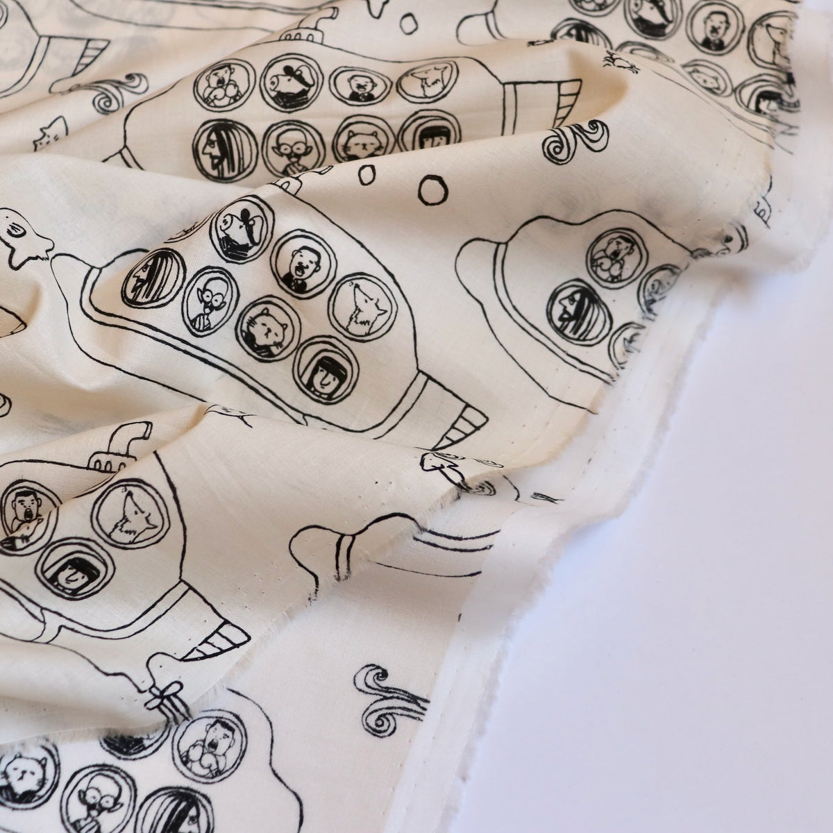 We All Live in a Japanese Cotton Lawn Submarine