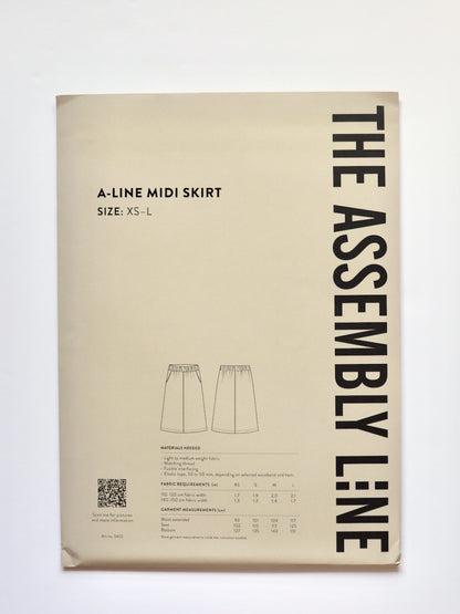 The Assembly Line A-Line Midi Skirt